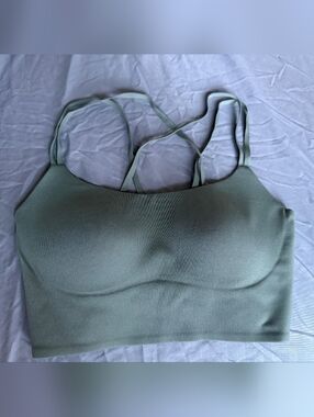 Offline by Aerie Sports Bra – Real Me XTRA Hold Up – Moss Green, Size S